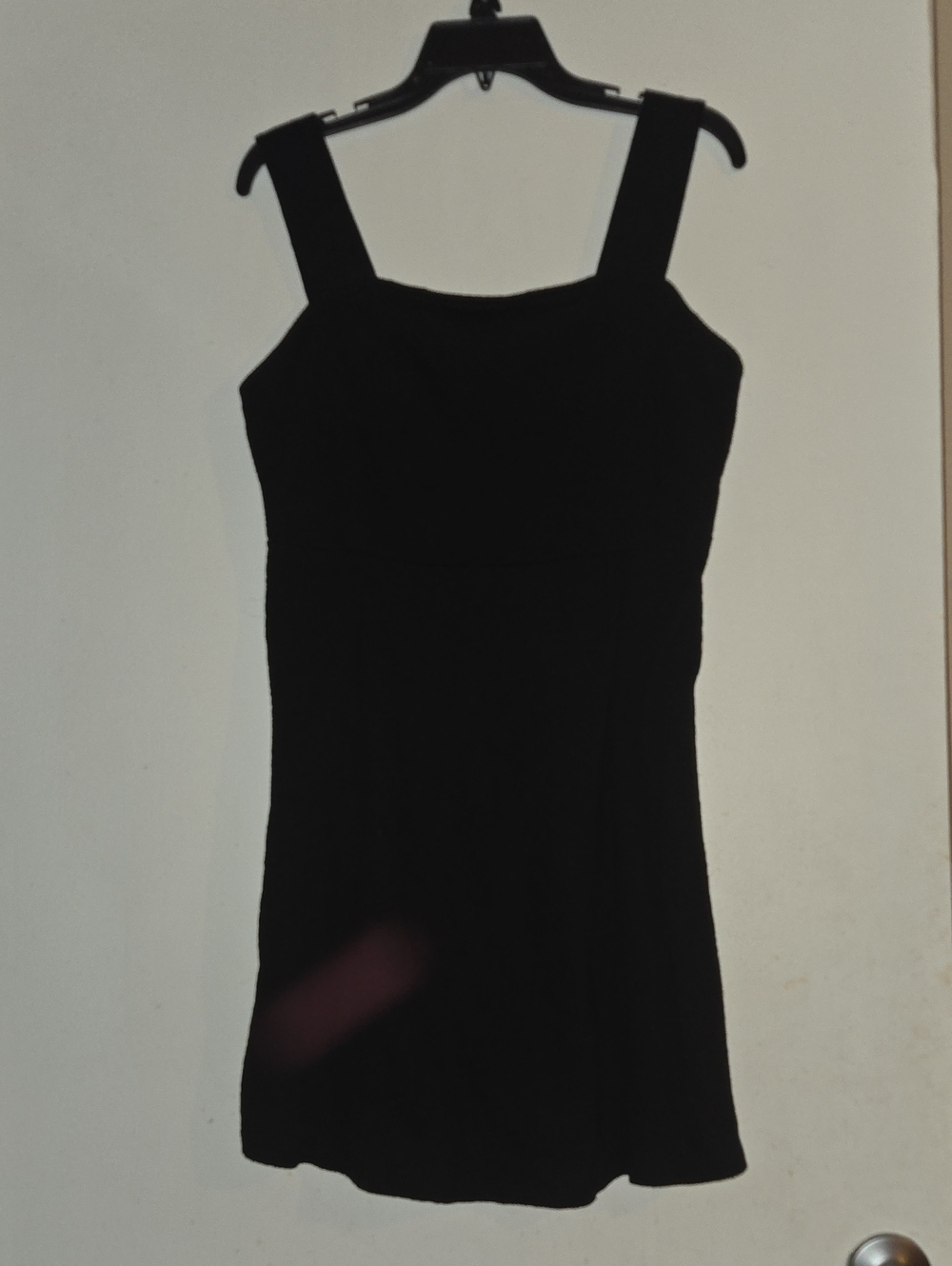 SO Black Ribbed Tank Top